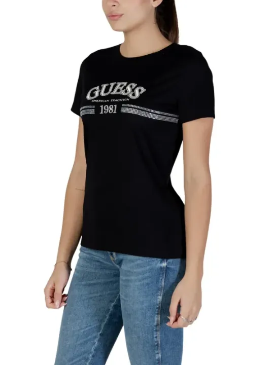Guess Active Damen T-Shirt Schwarz | online kaufen