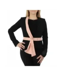 Elisabetta Franchi Damen Kostümjacken Schwarz