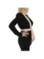 Elisabetta Franchi Damen Kostümjacken Schwarz