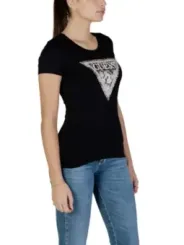 Guess Damen T-Shirt Schwarz | online kaufen