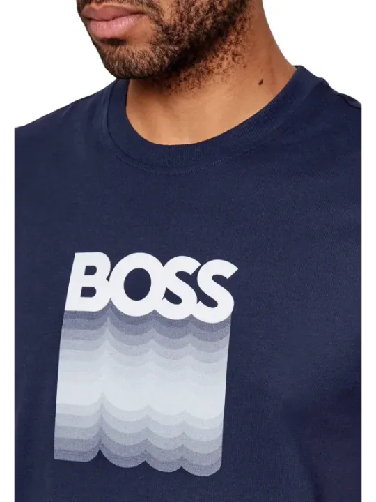 Boss Herren T-Shirt Blau | online kaufen