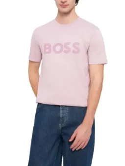 Boss Herren T-Shirt Rosa | online kaufen