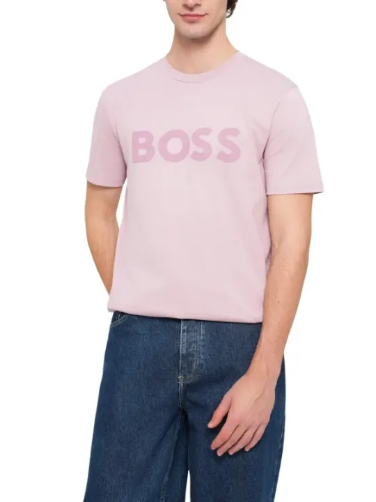Boss Herren T-Shirt Rosa | online kaufen