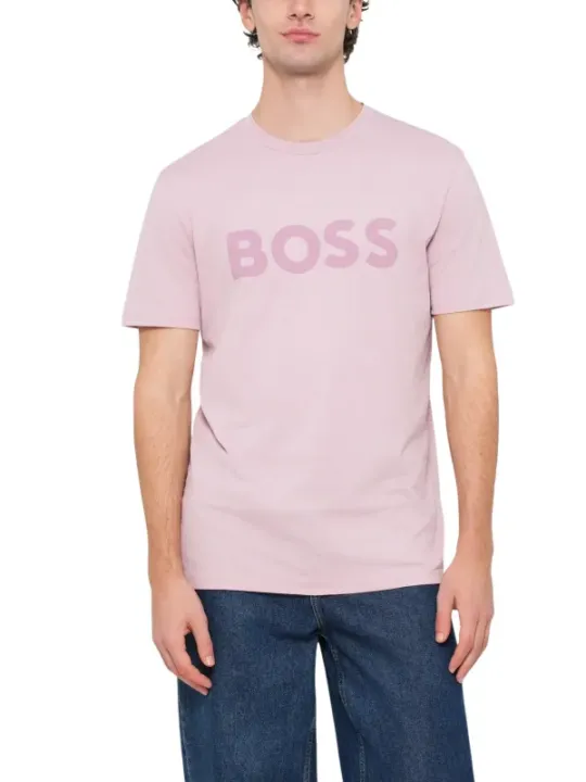 Boss Herren T-Shirt Rosa | online kaufen