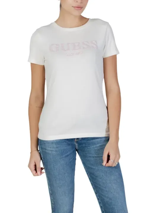 Guess Active Damen T-Shirt Weiß 503361