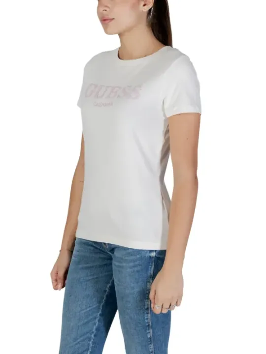 Guess Active Damen T-Shirt Weiß 503361