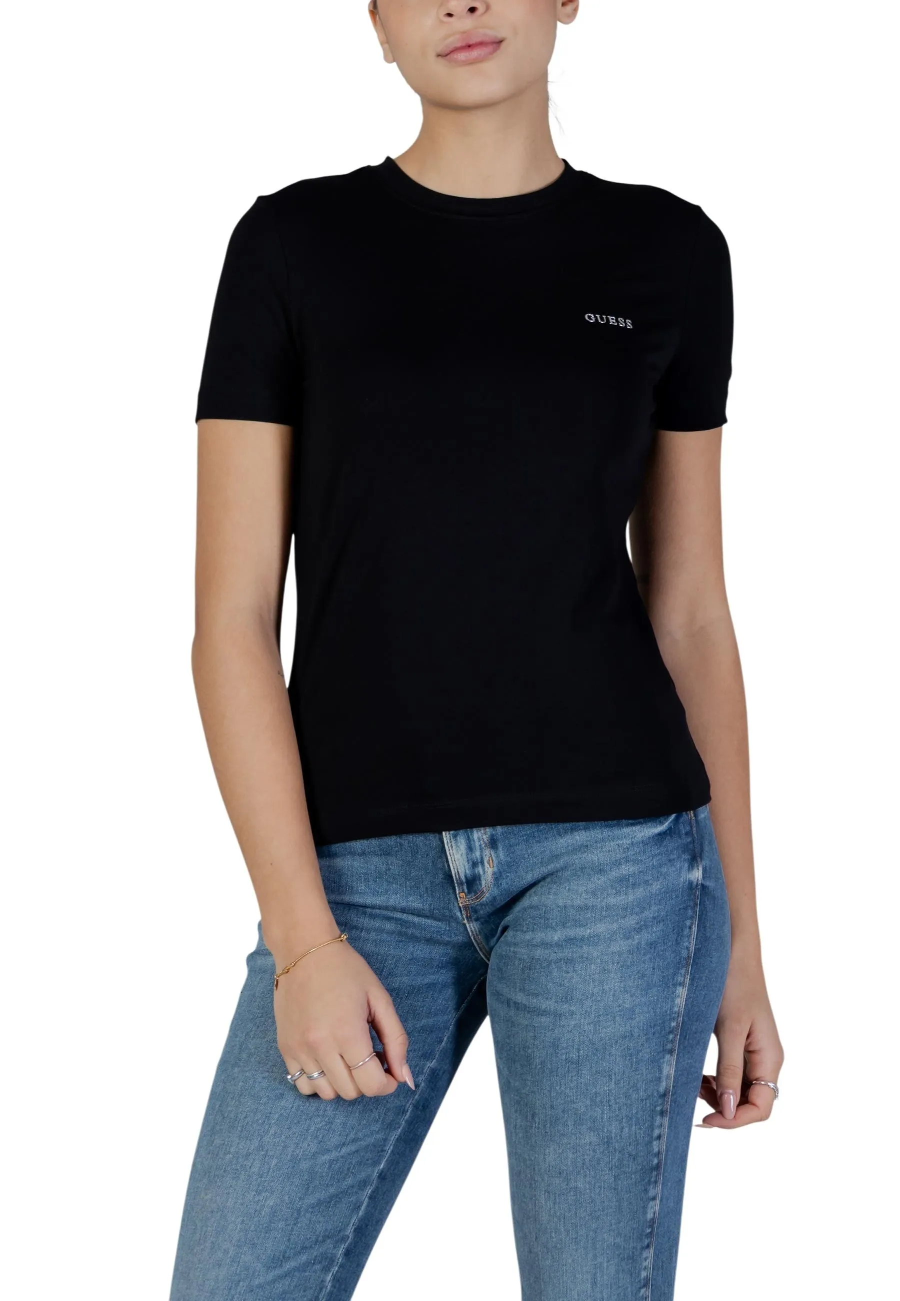 Damen T-Shirt Schwarz 503358