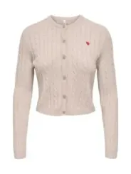 Only Damen Cardigan Beige | online kaufen