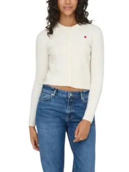 Only Damen Cardigan Weiß XL mieten | Flex-Fashion Verleih