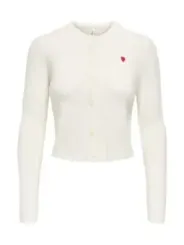 Only Damen Cardigan Weiß | online kaufen