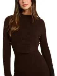 Morgan De Toi Damen Kleid Braun | online kaufen