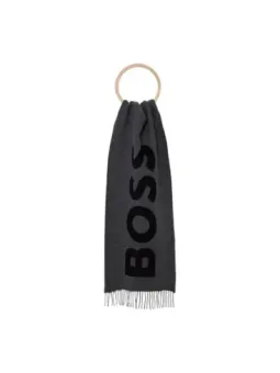 Boss Herren Schal Grau | online kaufen