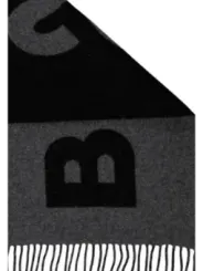 Boss Herren Schal Grau | online kaufen