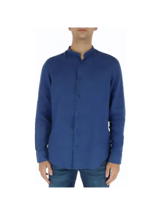 Brian Brome Herren Hemd Blau | online kaufen