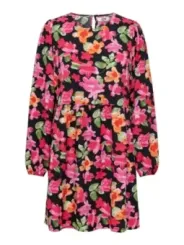 Jacqueline De Yong Damen Kleid Schwarz | online kaufen