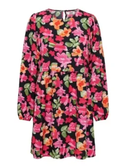 Jacqueline De Yong Damen Kleid Schwarz | online kaufen