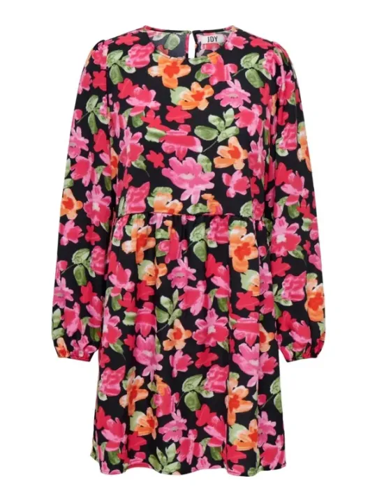 Jacqueline De Yong Damen Kleid Schwarz | online kaufen