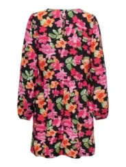 Jacqueline De Yong Damen Kleid Schwarz | online kaufen