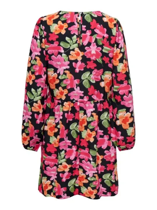 Jacqueline De Yong Damen Kleid Schwarz | online kaufen