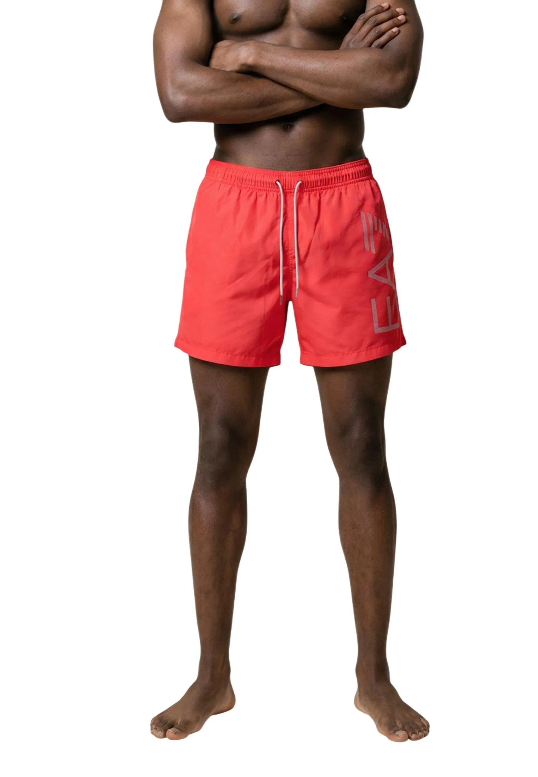 Ea7 Herren Badehose Rot 513188
