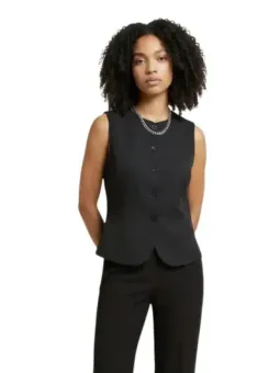 Only Damen Weste Schwarz mieten - Flex-Fashion Verleih