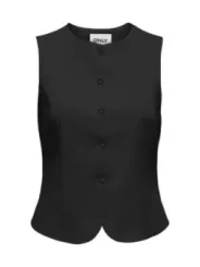 Only Damen Weste Schwarz | online kaufen