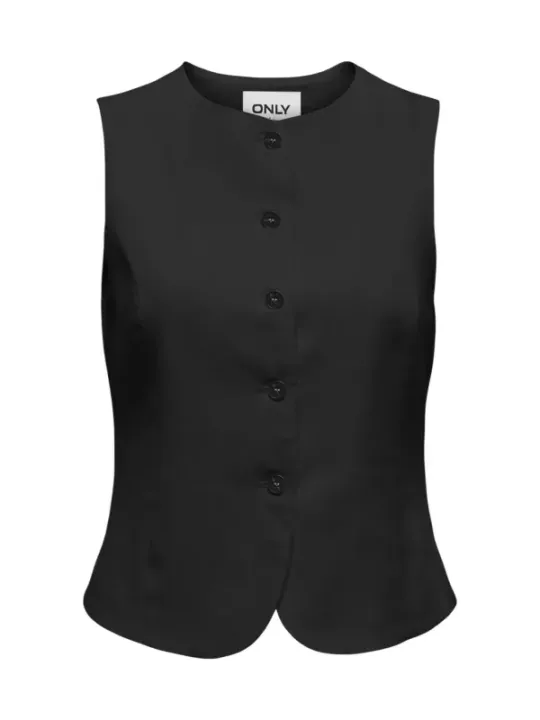 Only Damen Weste Schwarz | online kaufen