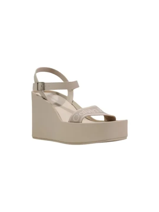 Calvin Klein Damen Sandale Beige | online kaufen