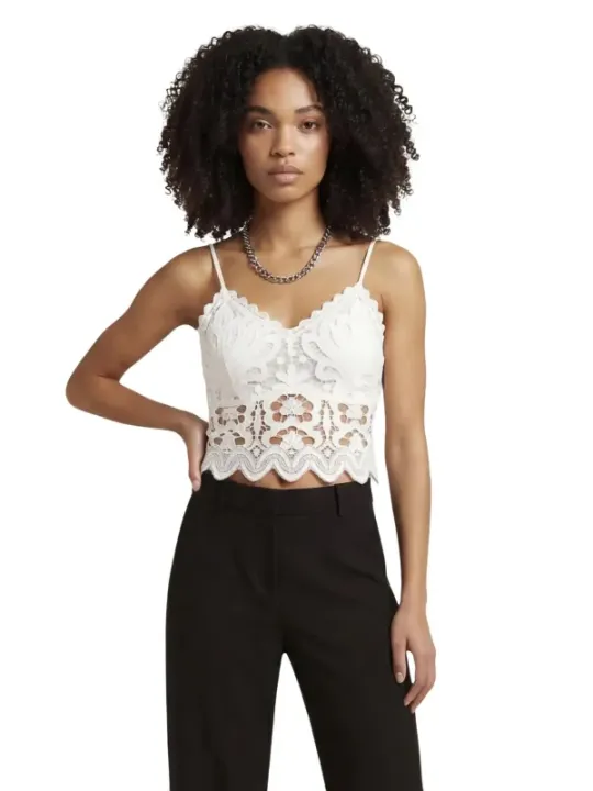 Morgan De Toi Damen Top Weiß | online kaufen