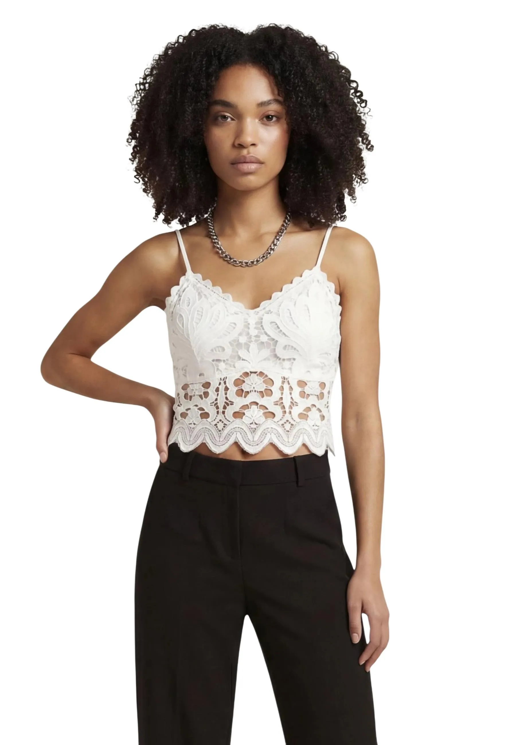 Damen Top Weiß 513171