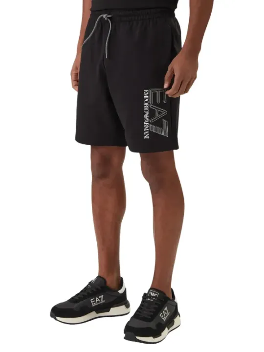 Ea7 Herren Bermudas Schwarz | online kaufen