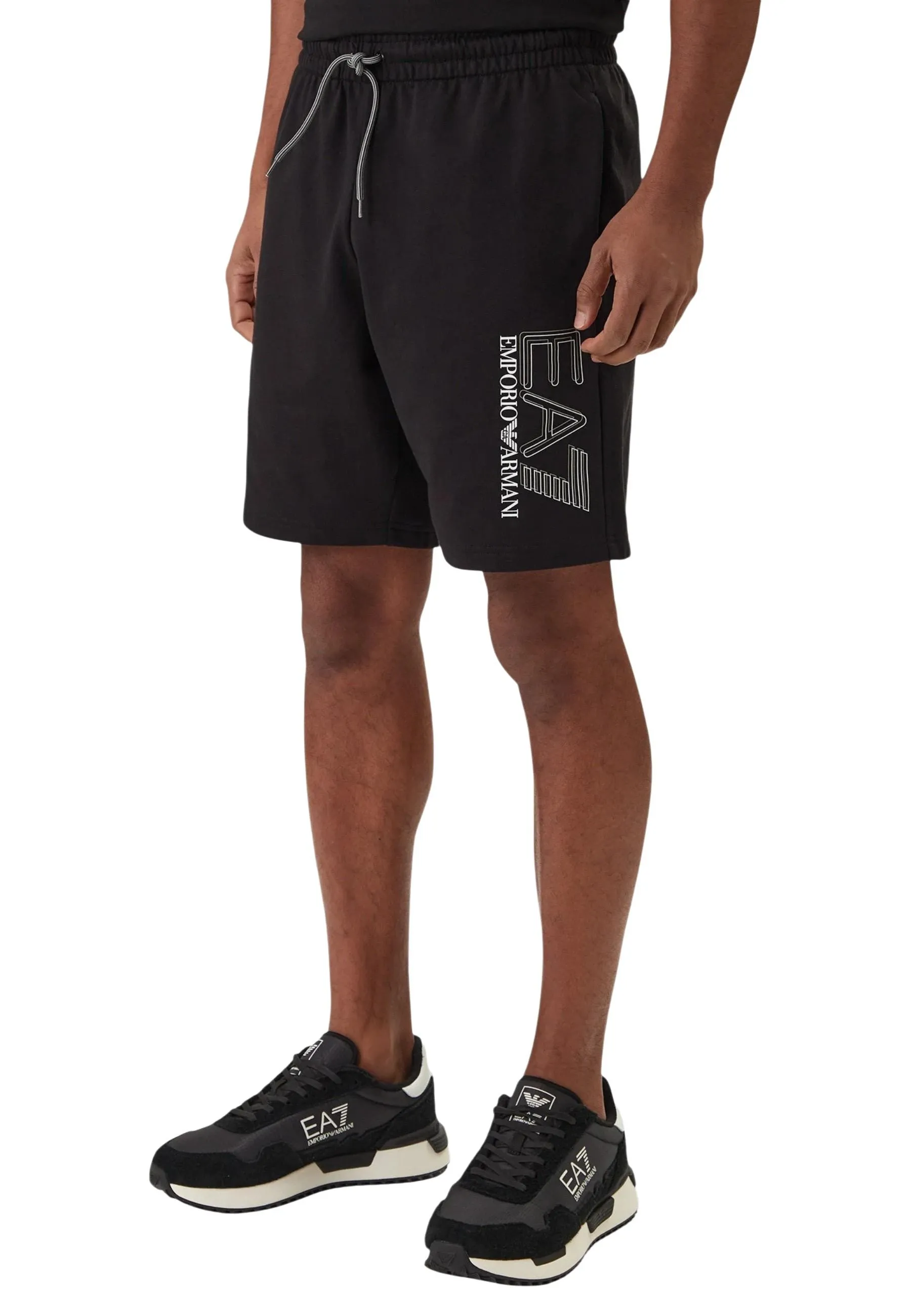 Ea7 Herren Bermudas Schwarz 513021