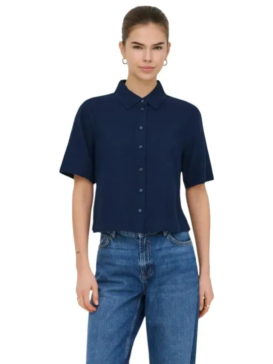 Only Damen Hemd Blau | online kaufen
