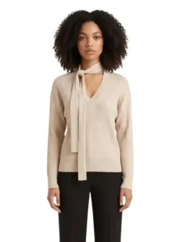 Beiger Liu Jo Damen Pullover mieten – Flex-Fashion Verleih