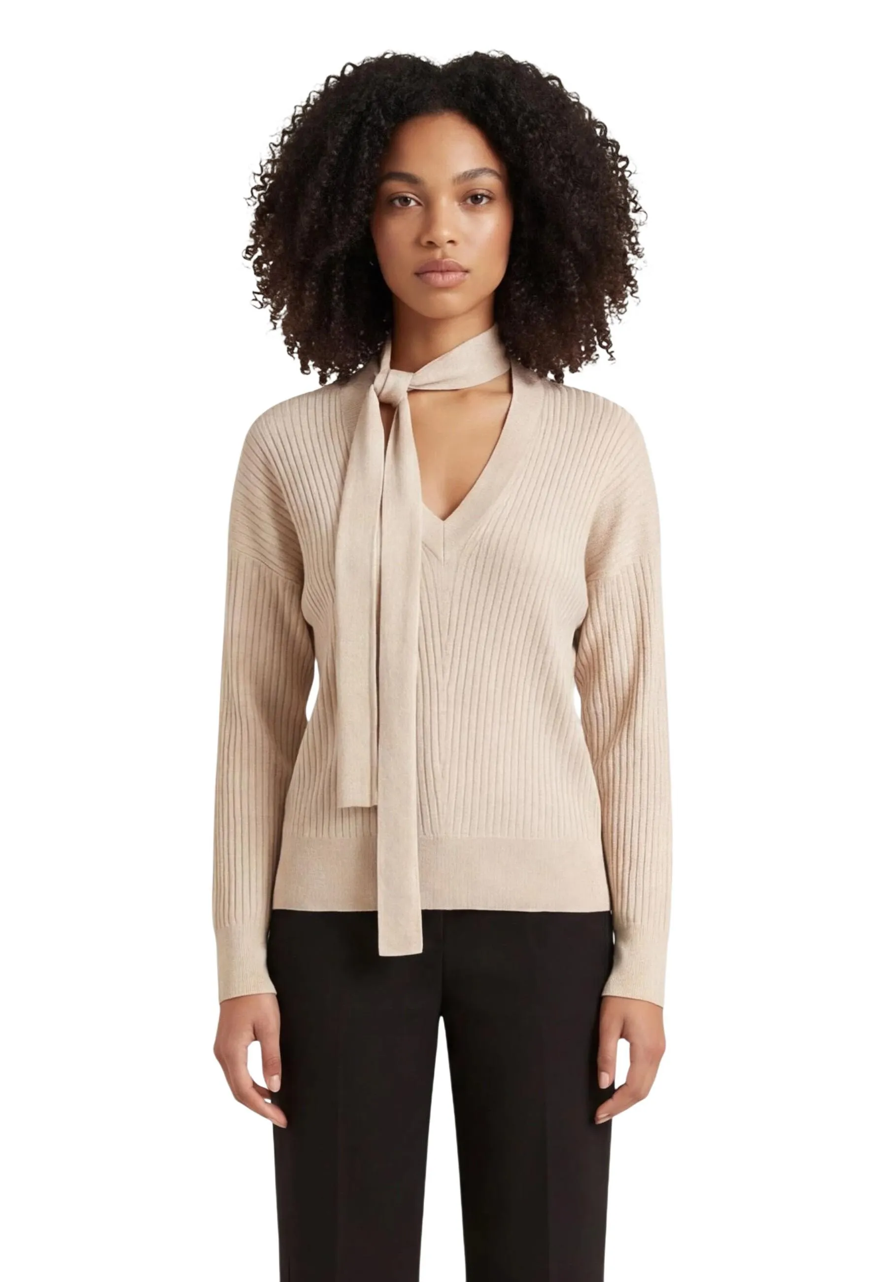 Liu Jo Damen Pullover Beige 512993