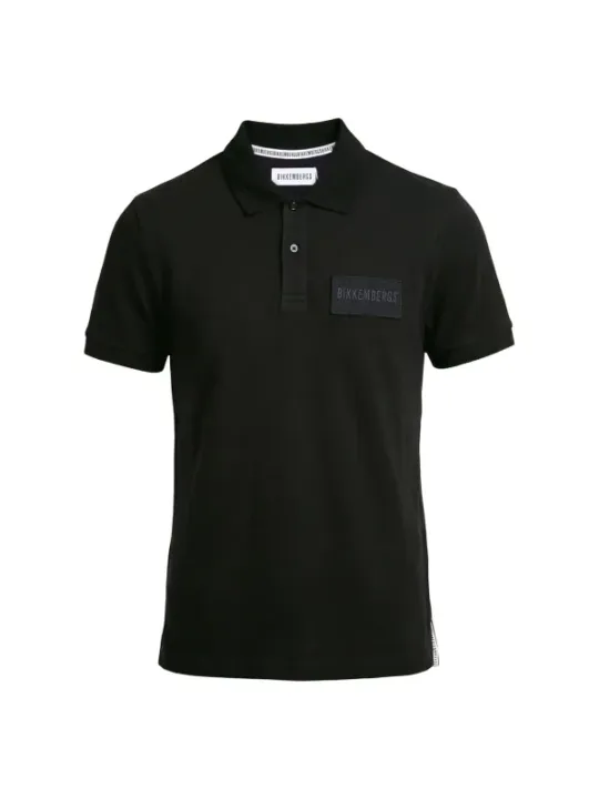 Bikkembergs Herren Polo Schwarz | online kaufen