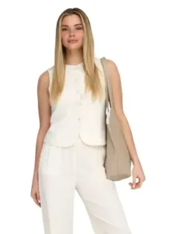 Only Damen Weste Weiß mieten – Flex-Fashion Verleih