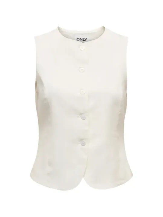 Only Damen Weste Weiß | online kaufen