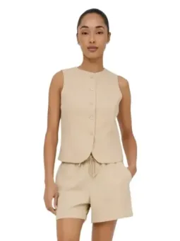 Only Damen Weste Beige | online kaufen