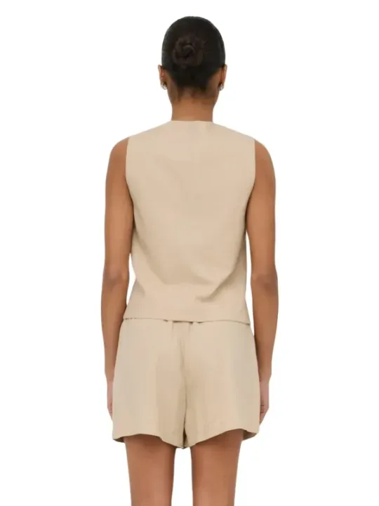 Only Damen Weste Beige | online kaufen