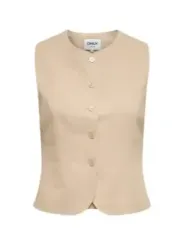 Only Damen Weste Beige | online kaufen