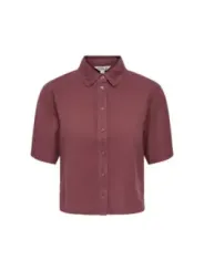 Only Damen Hemd Bordeaux | online kaufen