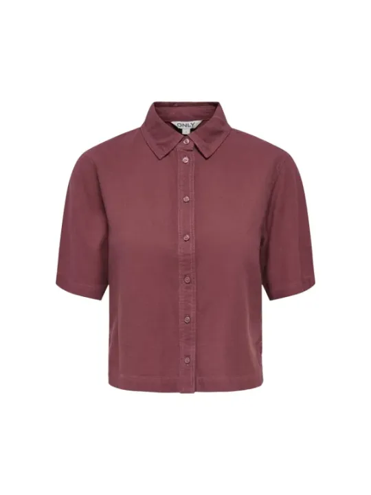 Only Damen Hemd Bordeaux | online kaufen