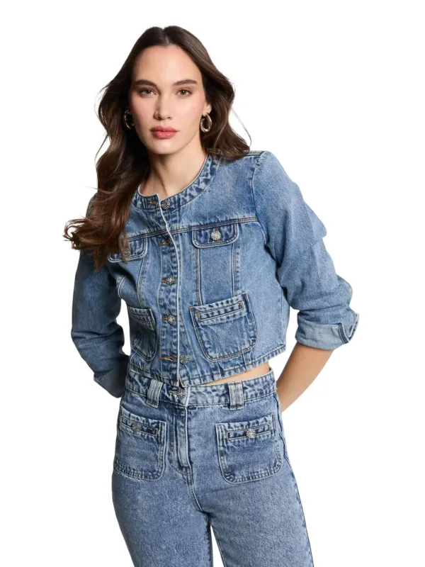 Morgan De Toi Damen Kostümjacken Blau | online kaufen