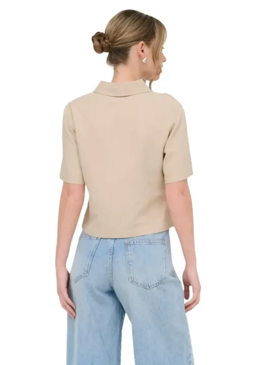 Only Damen Hemd Beige | online kaufen