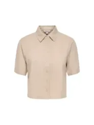 Only Damen Hemd Beige | online kaufen