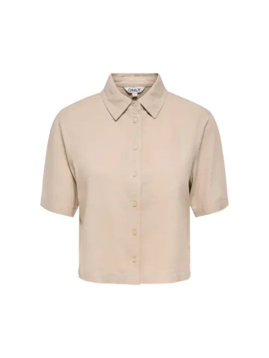 Only Damen Hemd Beige | online kaufen