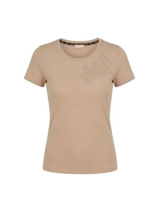 Liu Jo Damen T-Shirt Beige | online kaufen
