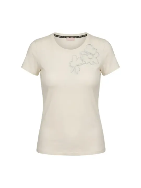 Liu Jo Damen T-Shirt Beige | online kaufen
