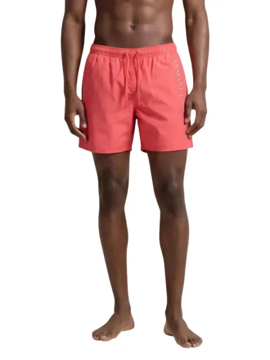 Armani Exchange Herren Badehose Korallenfarben